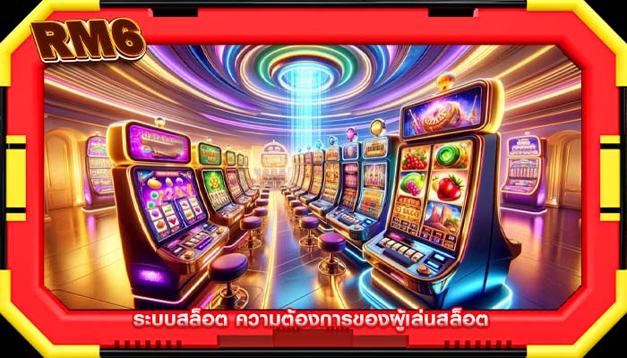 ระบบสล็อต ความต้องการของผู้เล่นสล็อต