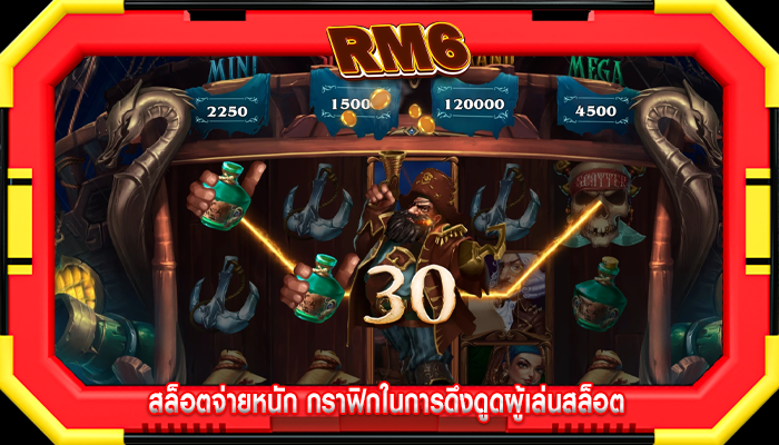 สล็อตจ่ายหนัก กราฟิกในการดึงดูดผู้เล่นสล็อต